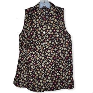 Impressions‎ Sleeveless Blouse